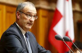 Guy Parmelin at public appearance